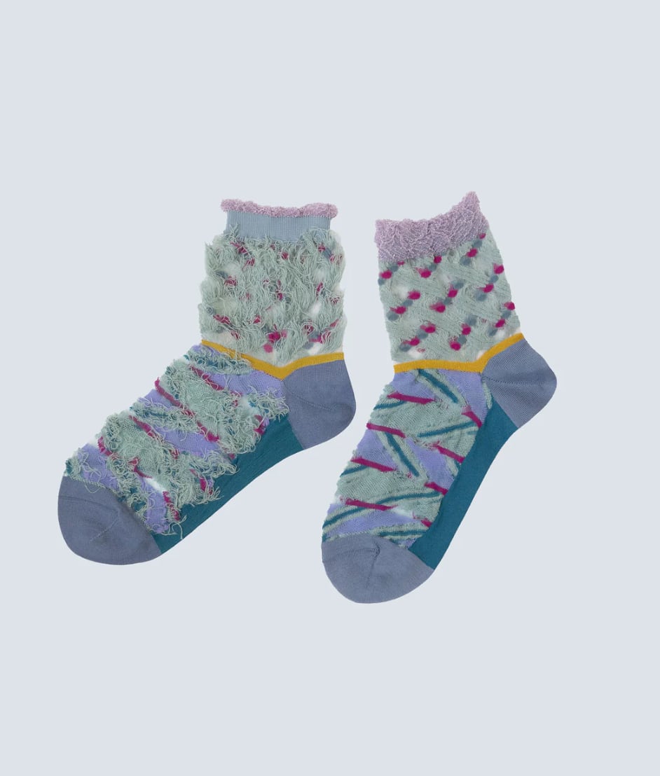 COQ KANAKOKAJIHARA /【23−25cm】glassland socks