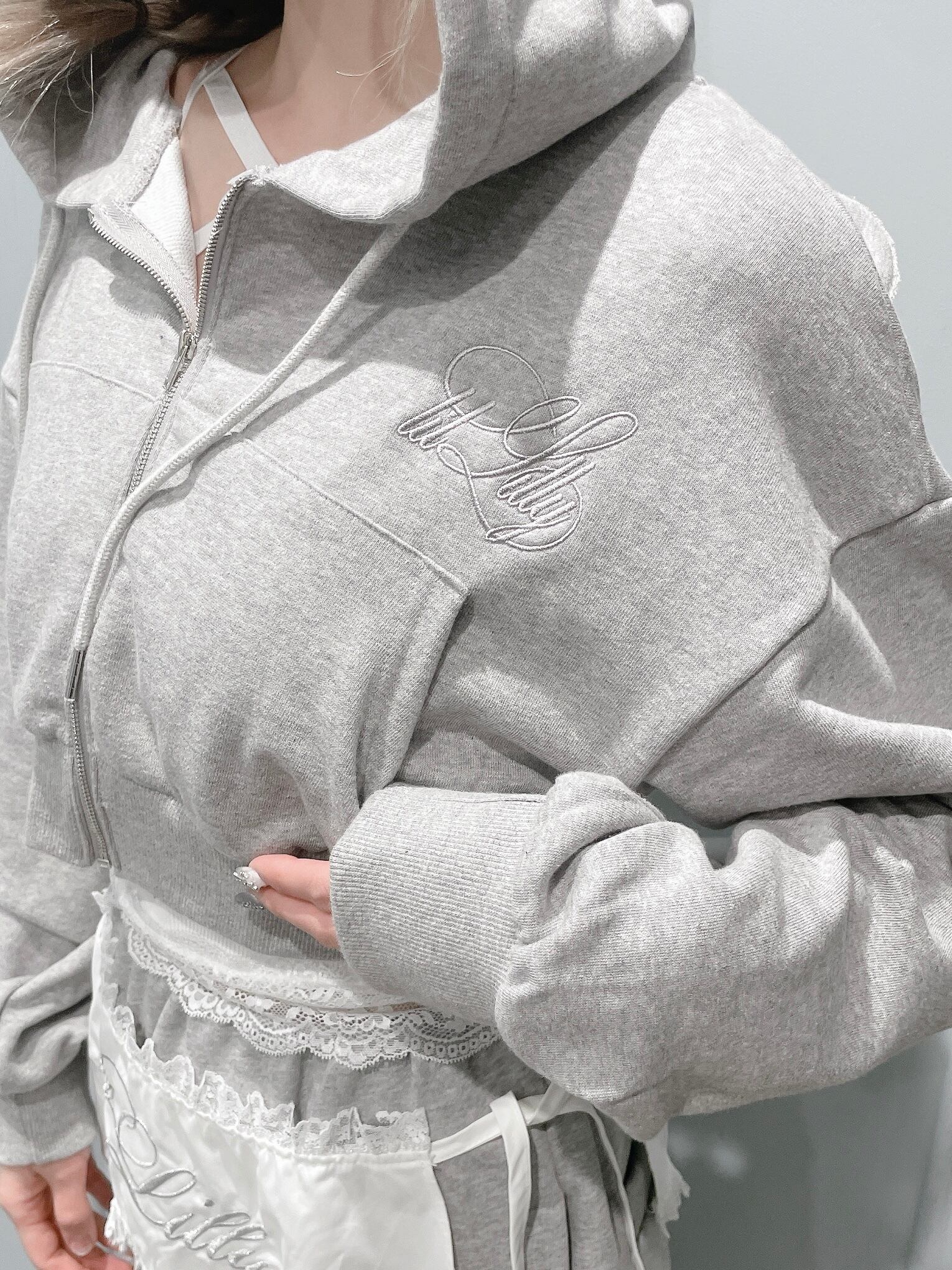 S/S エンジェルウィングショートパーカー | lilLilly official webstore