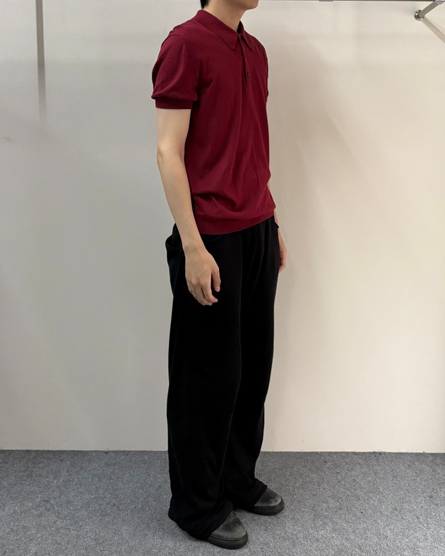 【2018's PRADA】summer knit basic polo