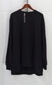 CAMBIO Zip Henley Neck Sweat Pullover