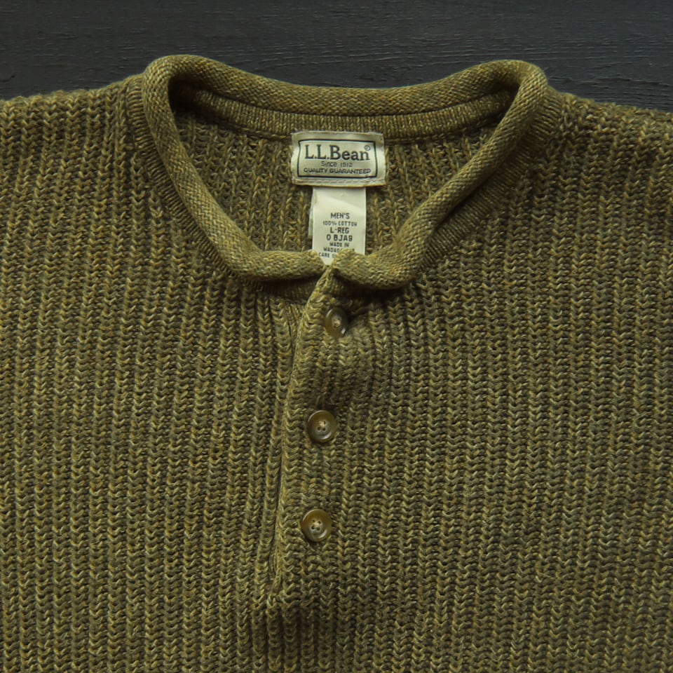 L.L.Bean コットンヘンリーニット☆ | 古着 通販 relddot | レルドット