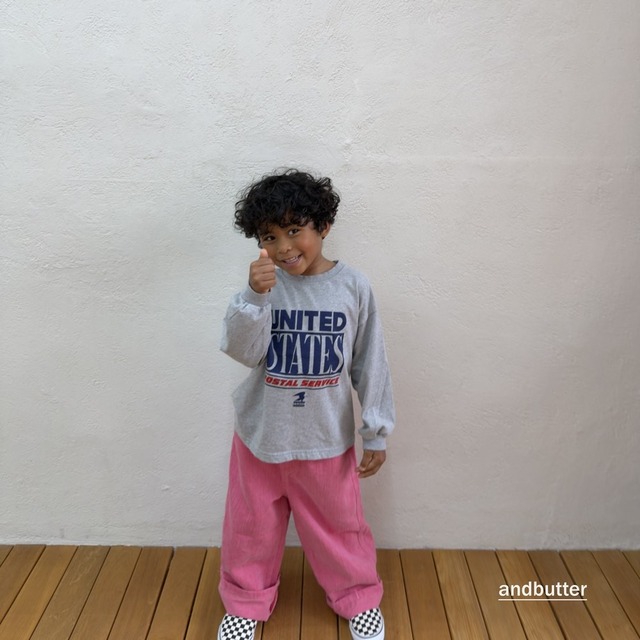 送料無料【予約】ANDBUTTER/ Slub Cotton Pants