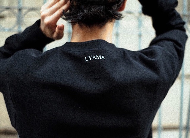 18a/w "SUCKER FOR YOU" Crew Neck Sweat Black