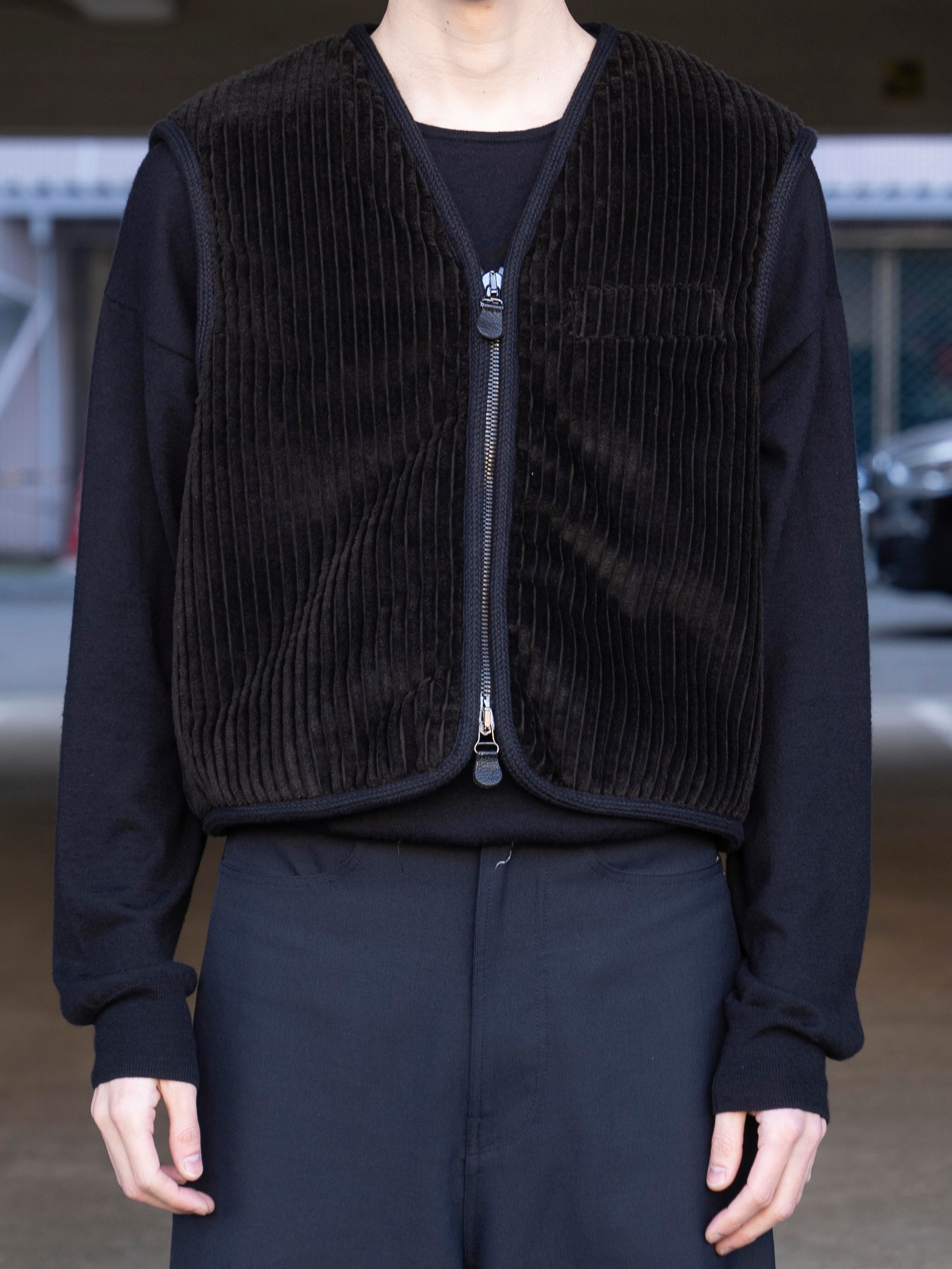 OUR LEGACY TOP VEST Profound Brown Mammoth Cord M4251TP | BEST