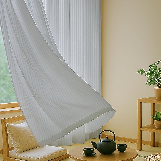 その他 雲柄のカーテン＋星柄刺繍UVカットレースカーテン