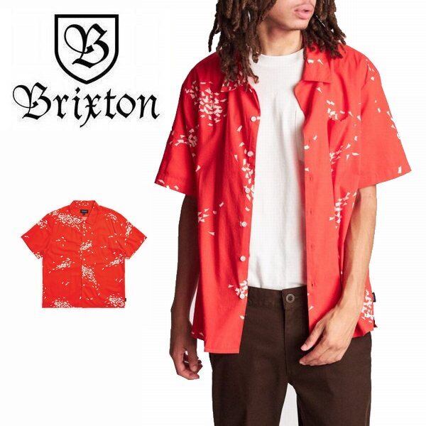 40%OFF BRIXTON "LOVITZ S/S WOVEN" アロハシャツ