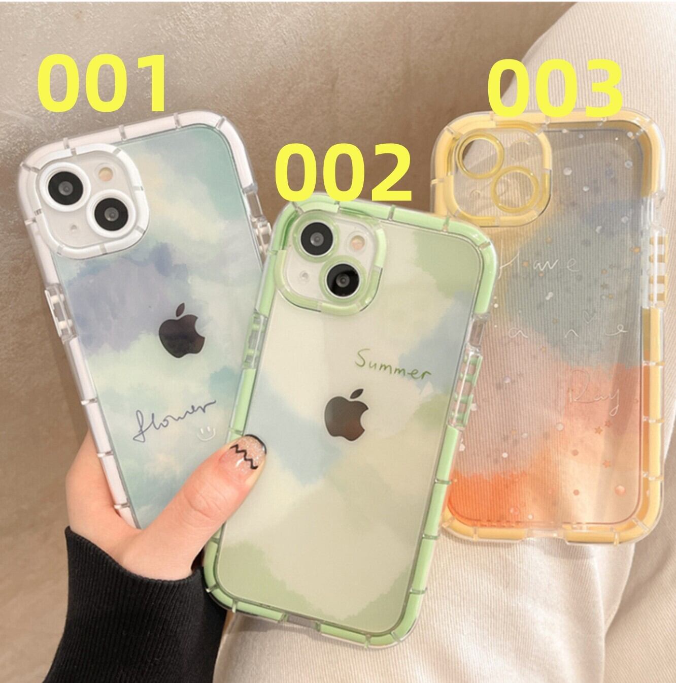 Artstudio スタイリッシュ コントラストカラー　iPhone14 ケース マットなマジックスタンドプロケース - コントラストカラーデザイン