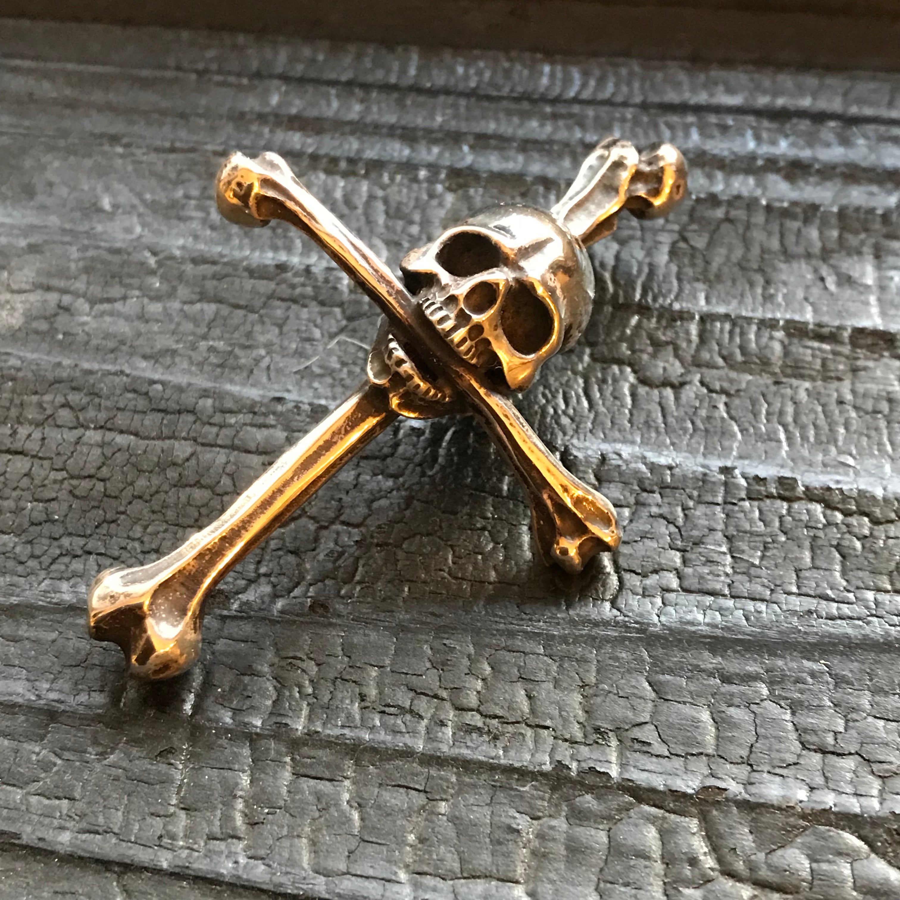 シルバースミスフィン hammer\u0026skull pendant head