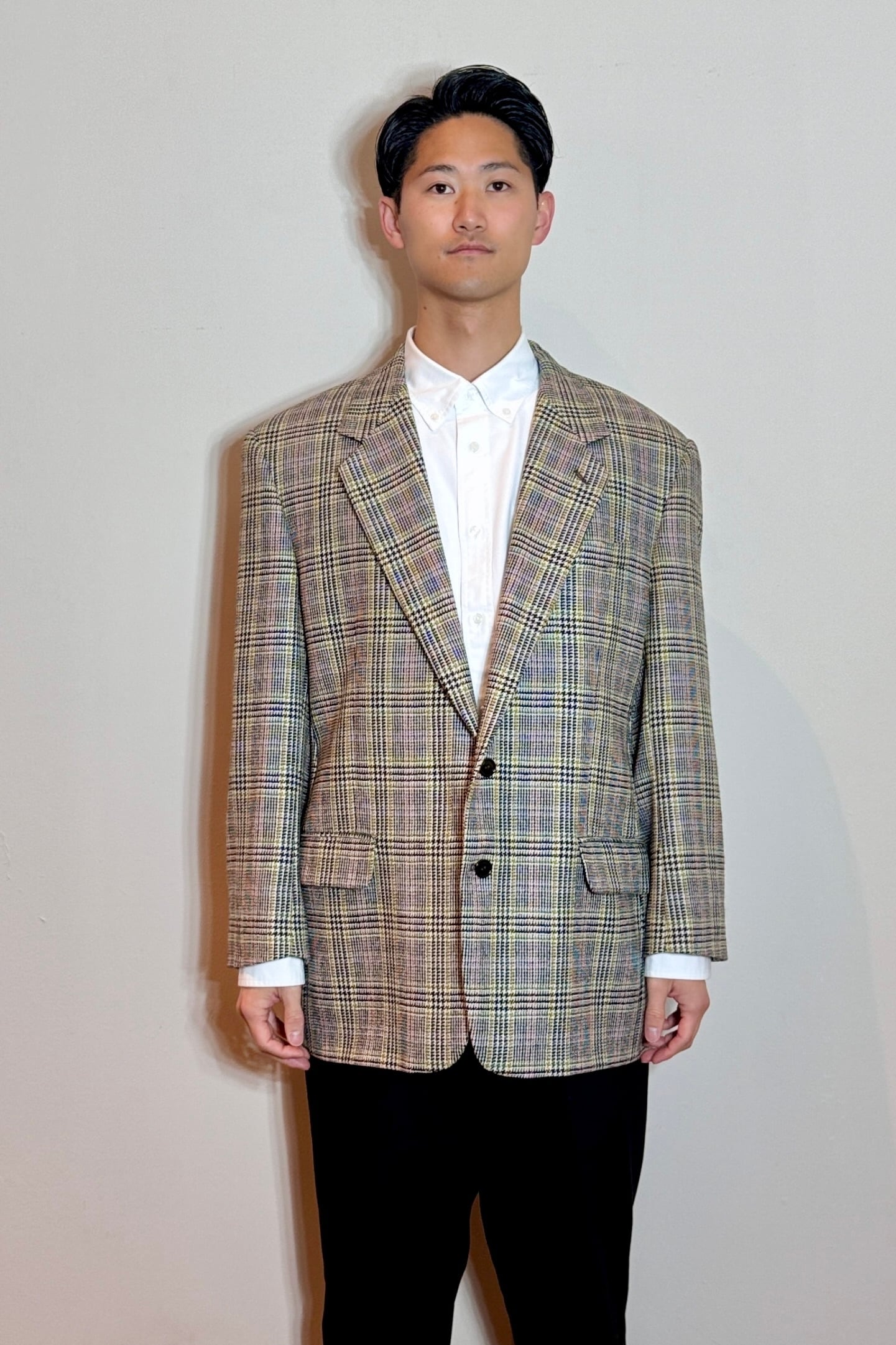 MISSONI UOMO グレンチェックジャケット（MENS） | DROOMTUIN_VINTAGE