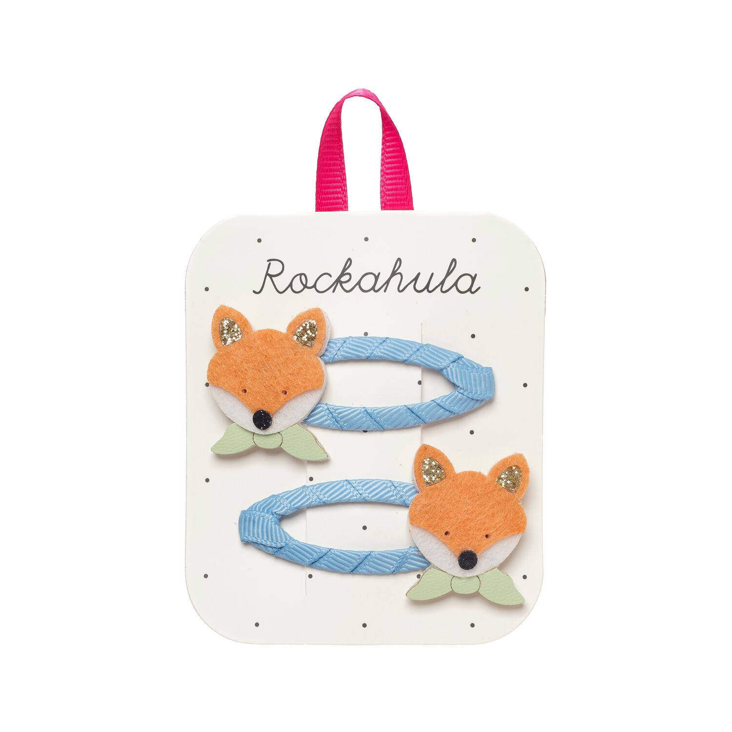 H2634O:Fancy Fox Clips-ORANGE