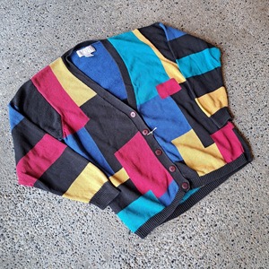 サイケデリック ラミー混カーディガン used [210074]