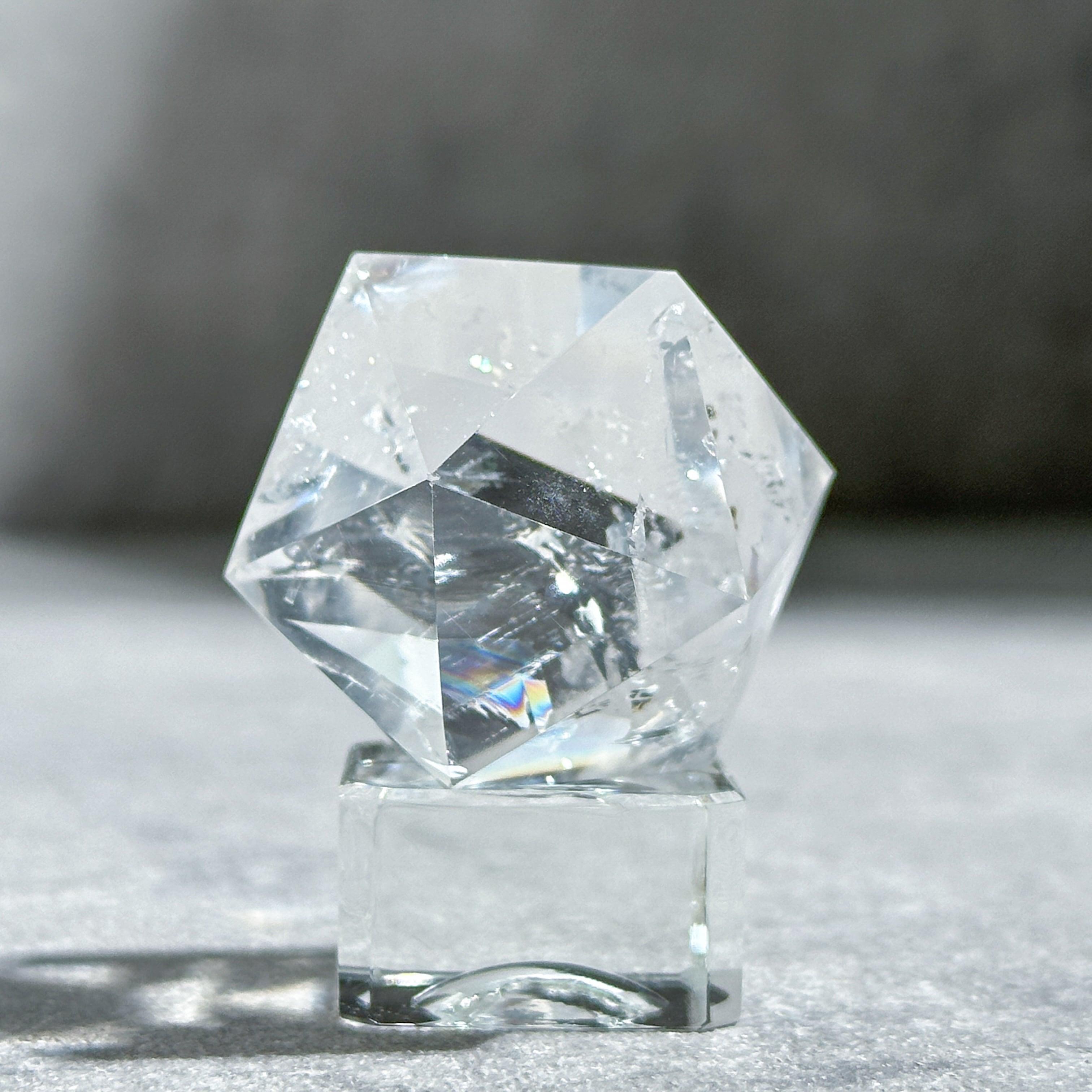 ミナスジェライス産クリアクォーツ 二十面体51◇Clear Quartz