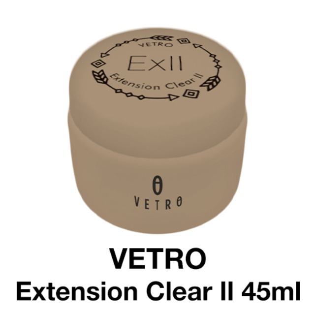 ベトロ名古屋限定！【VCL-245】『2個』セット！VETRO（ベトロ）：Extension ClearⅡ（イクステンションクリアジェルⅡ）45ml