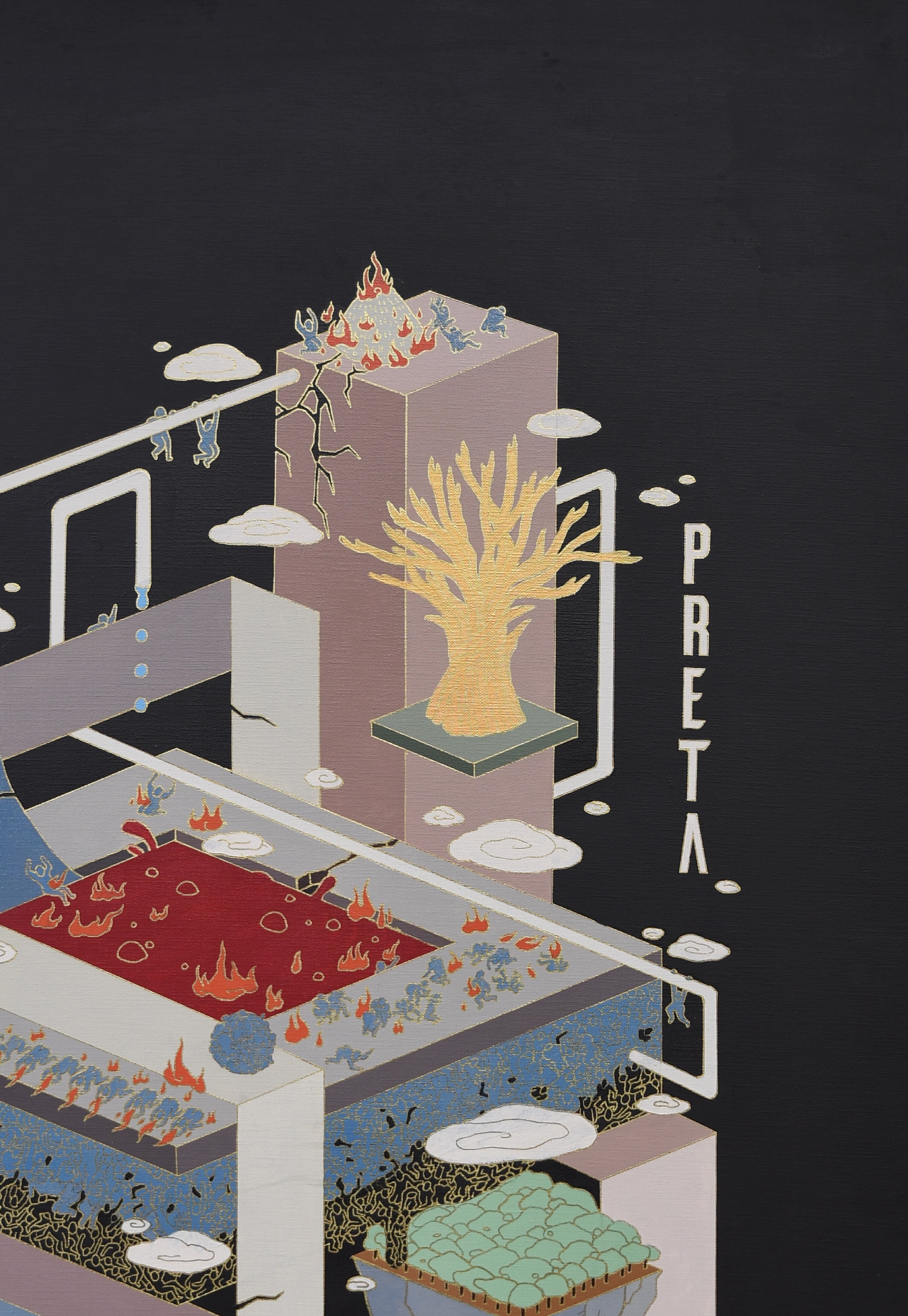 EN 「新六道絵」ー 餓鬼道 | 715Design Labo