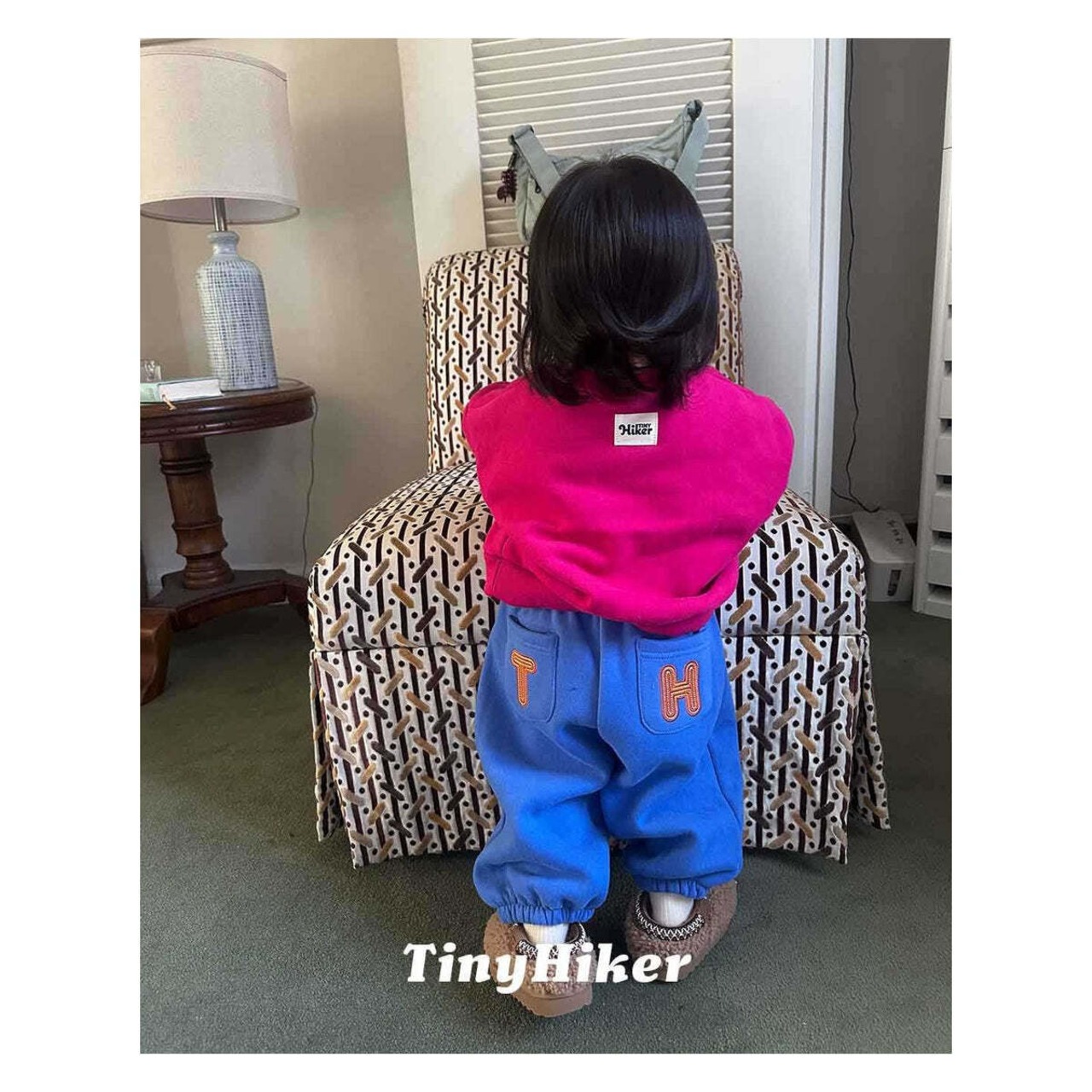【取寄】Tiny Hiker タイニー刺繍ジョガーパンツ|冬服|韓国子供服