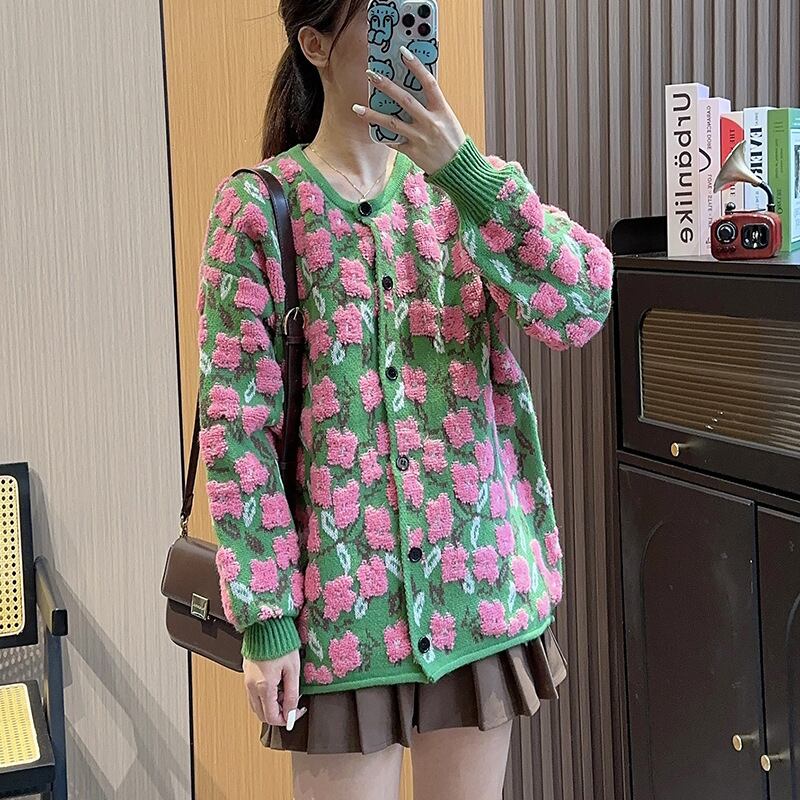 【outer】ニットカーディガン N2706