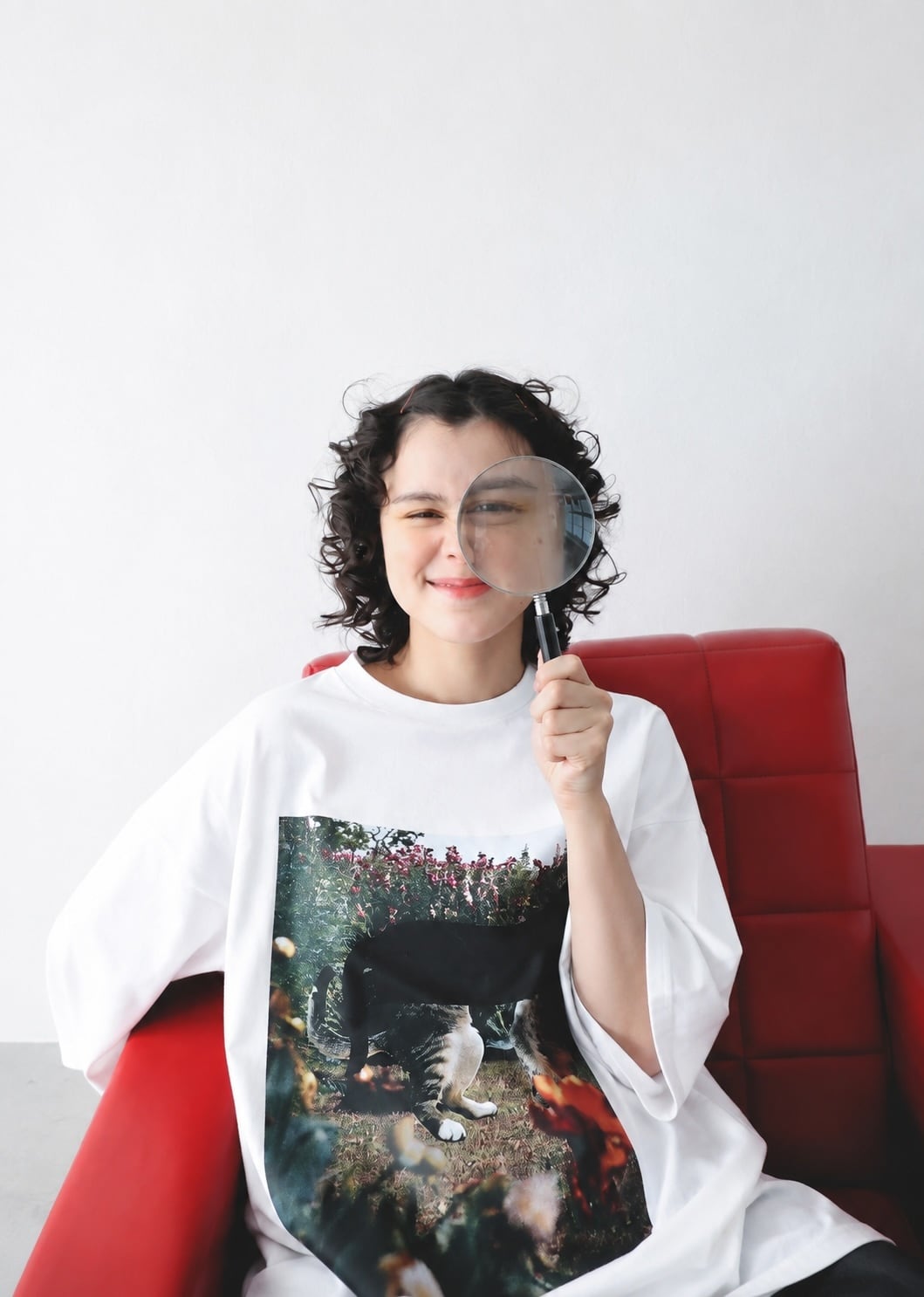 【 michirico 26AW 】 The Cats' Move BigT / MR26AW-07 / ホワイト / WOMENS