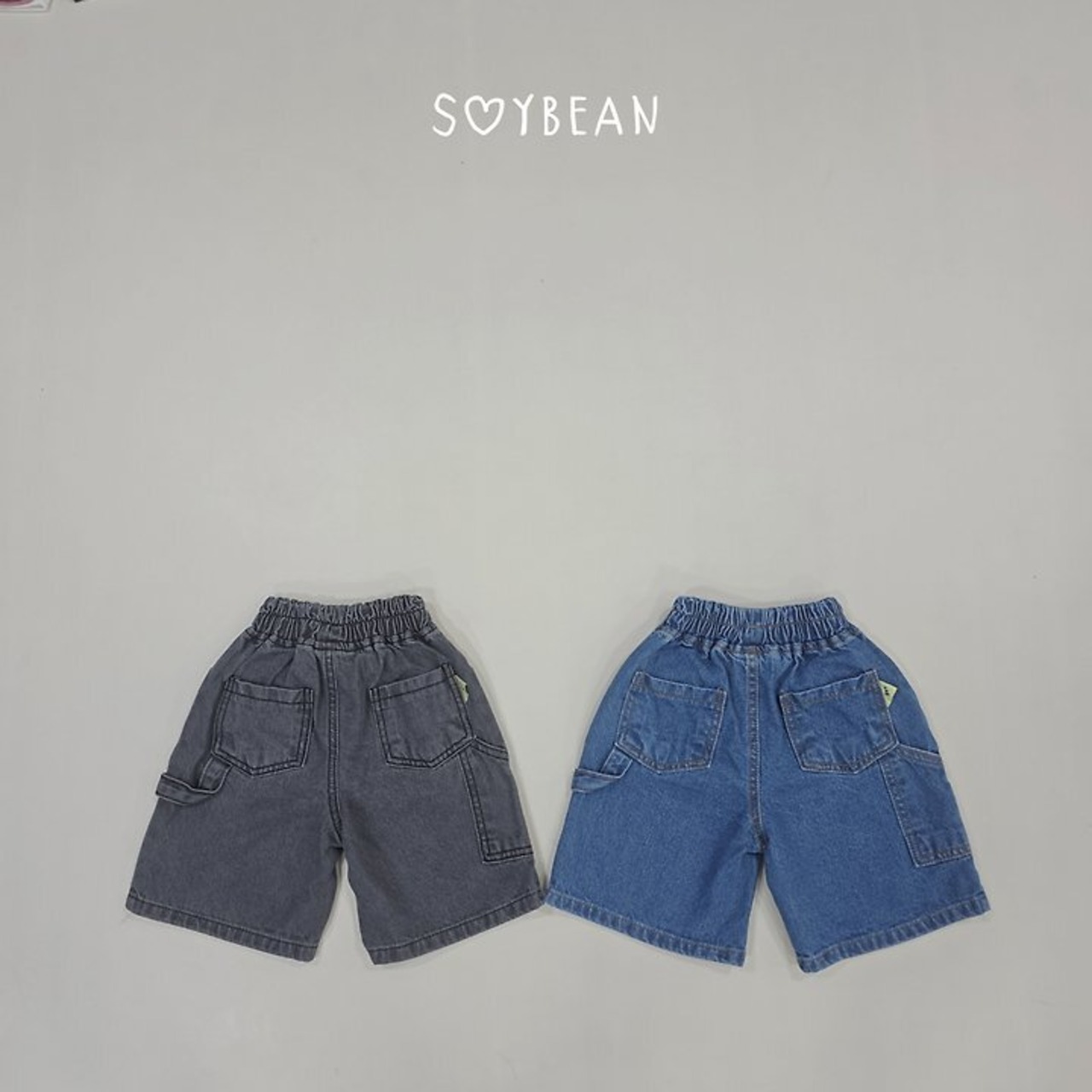 【取寄】SOYBEAN デニムバミューダパンツ|秋服|韓国子供服| 26/AT