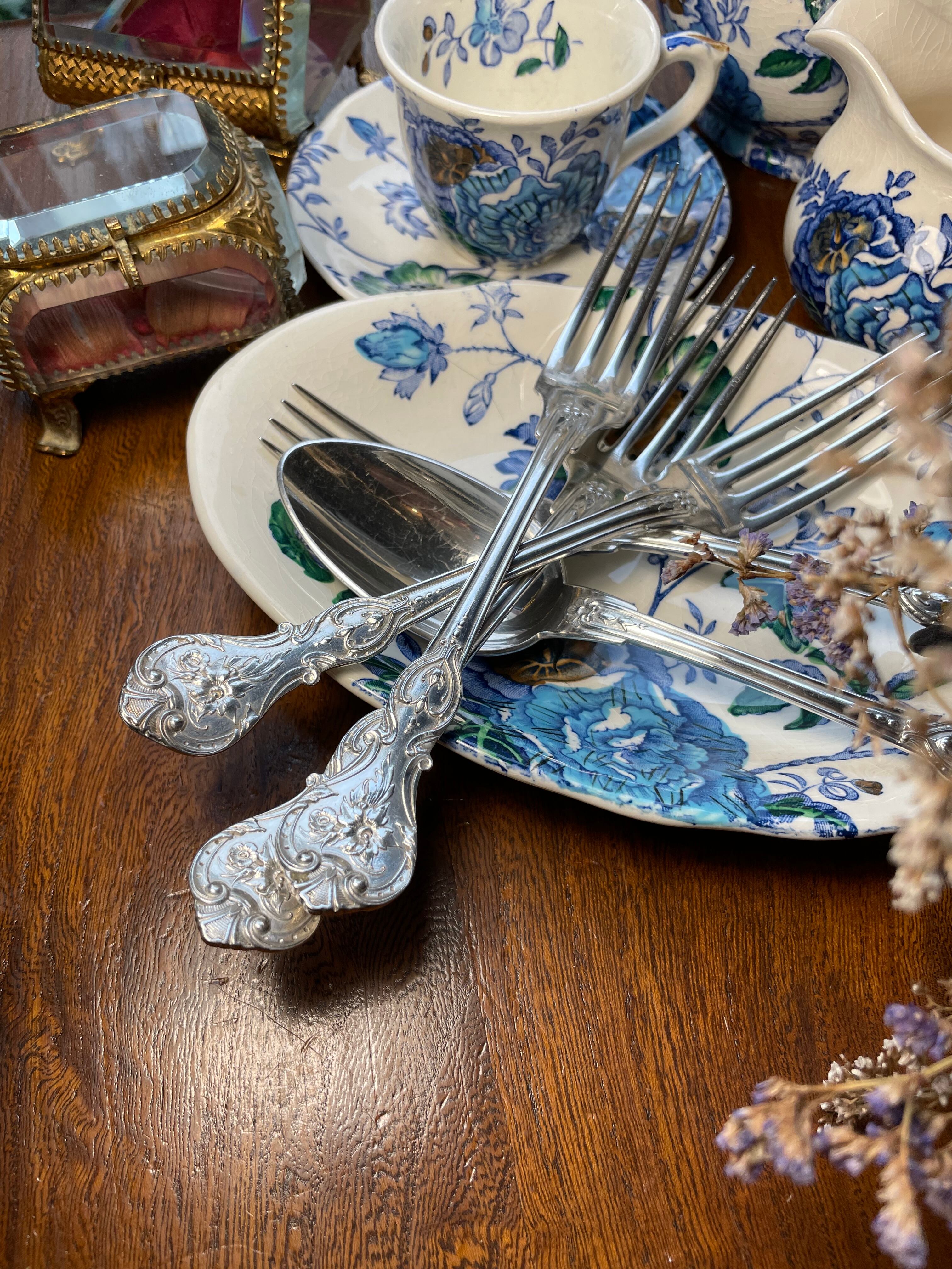 送料込み表示】ref : 1309 アンティーク・クリストフル フォーク