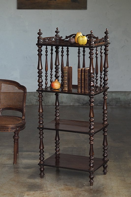 マホガニーピアノシェルフ-antique mahogany shelf | アンティーク