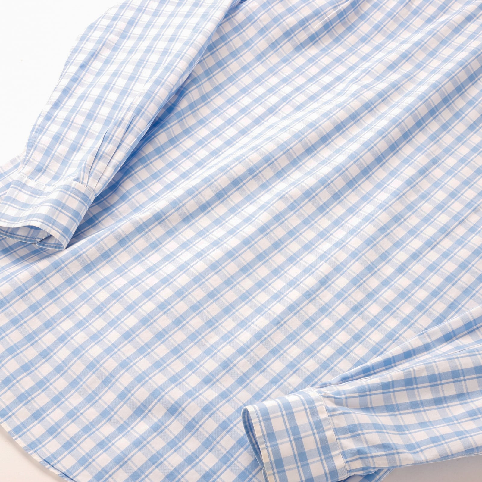 定価14万】HERMES special cotton check shirt made in France mint