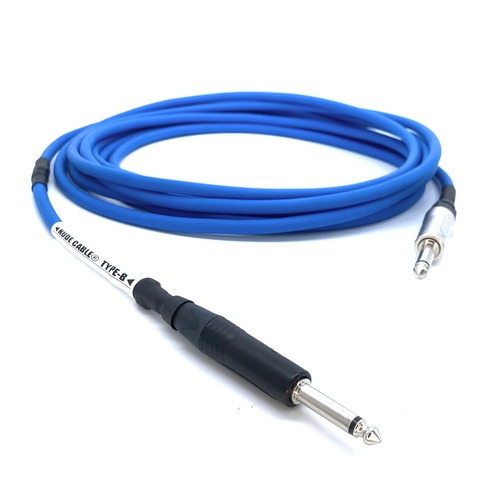 【ベース専用チューン】NUDE CABLE Type-B 5m S-S 【ハイエンド、多弦ベースに対応 】