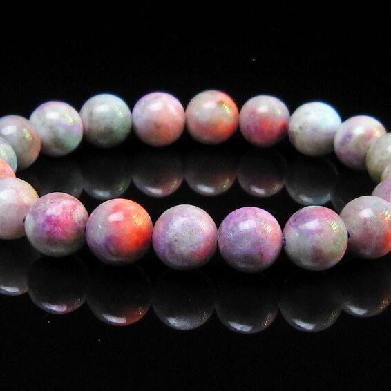 ハックマナイト ブレスレット 10mm 一点物 メール便可 111-49392