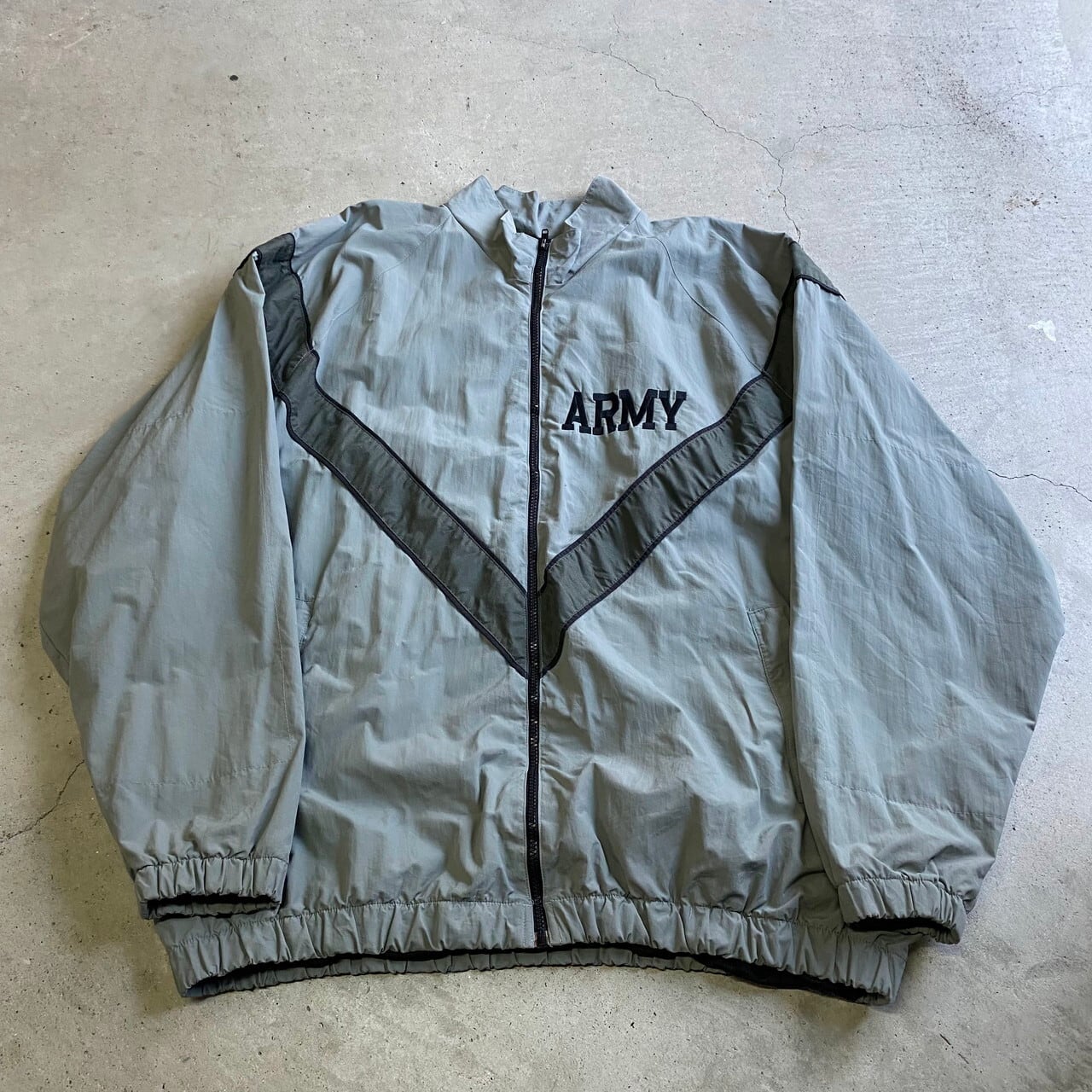 ★美品★IPFU ナイロンジャケット　ARMY  米軍　Ｌ/ロング　ミリタリー