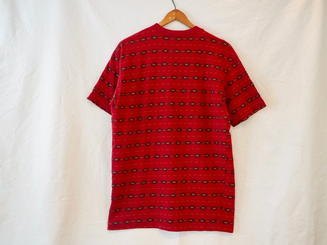 80’s Old Stussy Jacquard Pocket Tee Size:M /オールド ステューシー