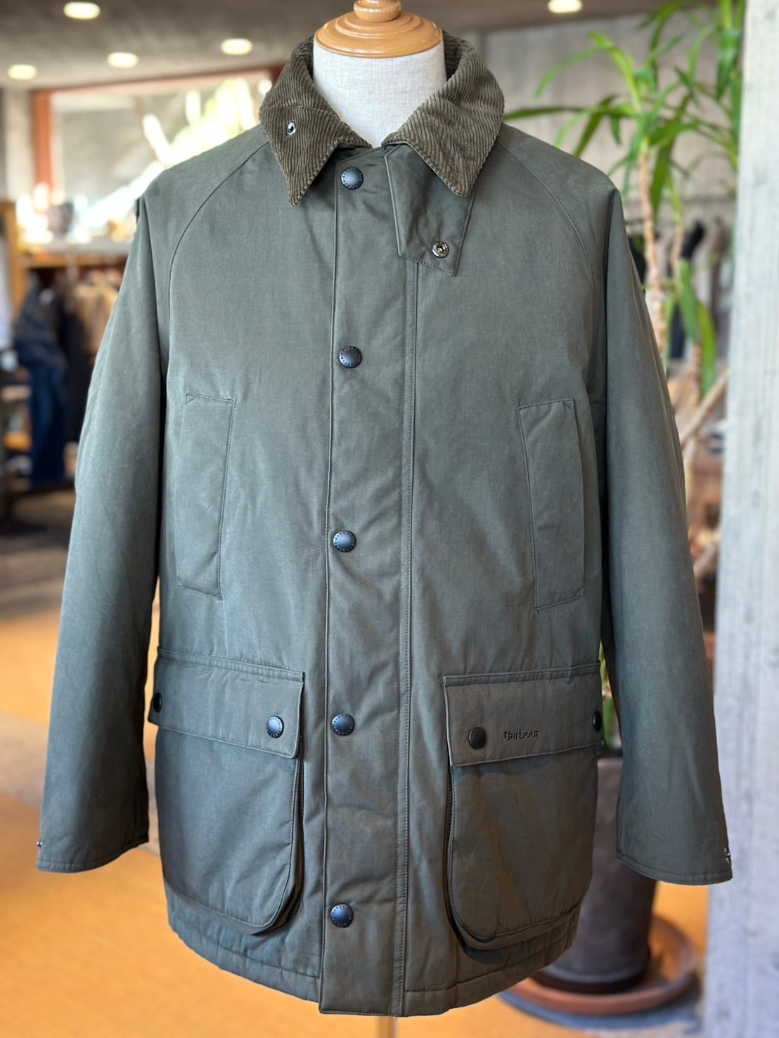 BARBOUR / PADDED BEDALE JACKET