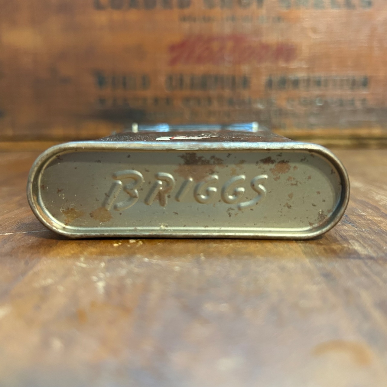 1930s–1950s ブリッグス パイプミクスチャー ヴィンテージ タバコ缶 BRIGGS PIPE MIXTURE Vintage Tobacco Tin T-754
