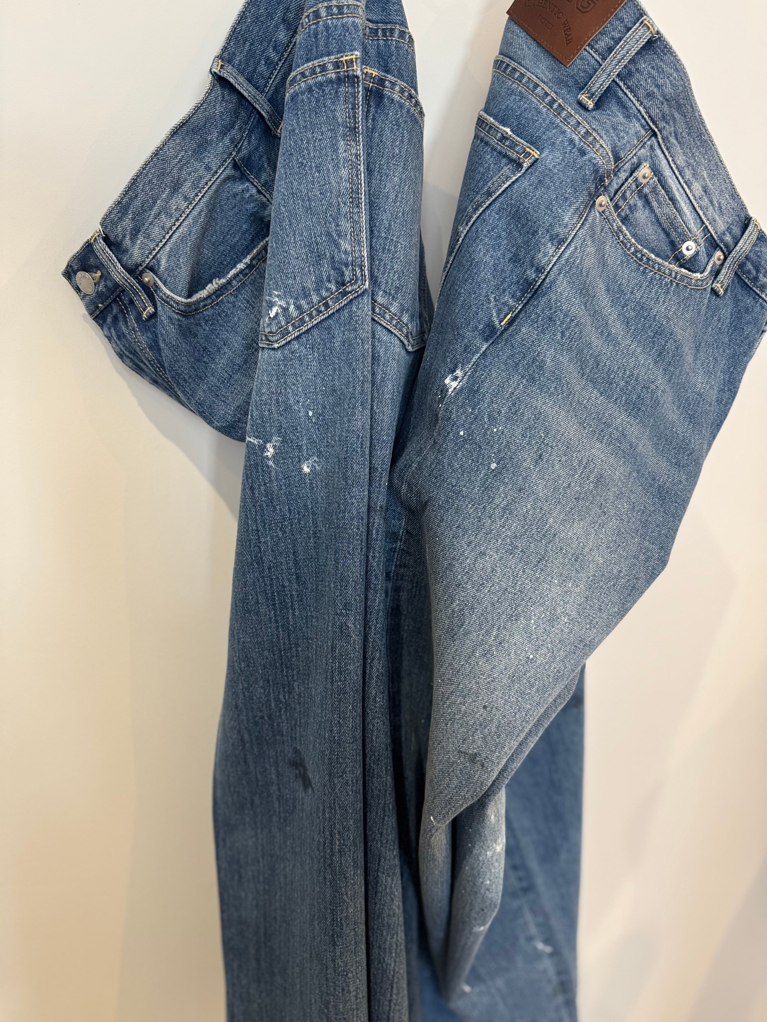 【LEMELANGE】ペンキングデニム　8613502