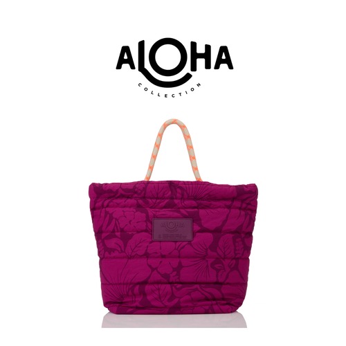 Large Quilted Rope Tote Heipua | ALOHA Collection アロハコレクション