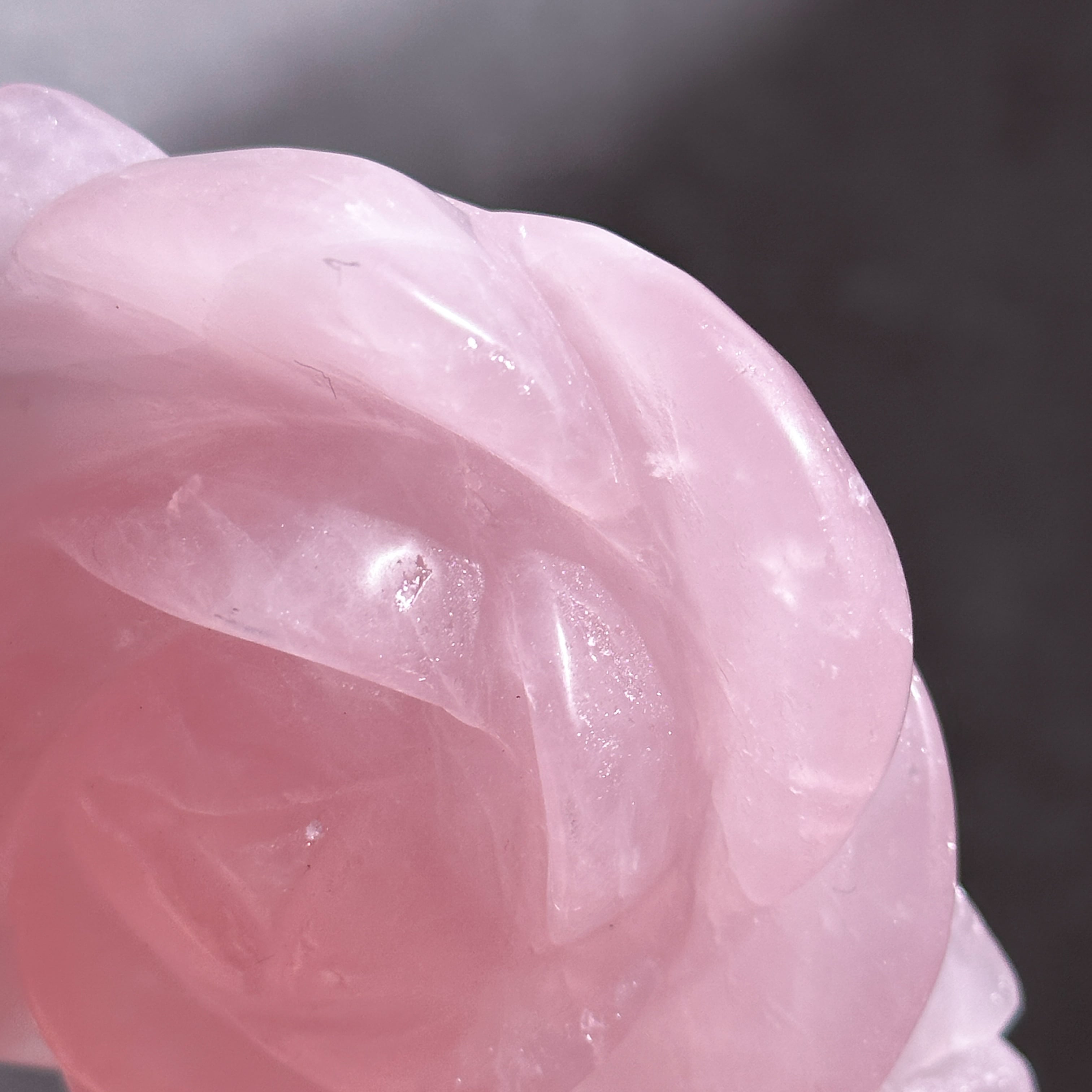 Big ローズクォーツ バラ 01◇ Rose Quartz ◇天然石・鉱物