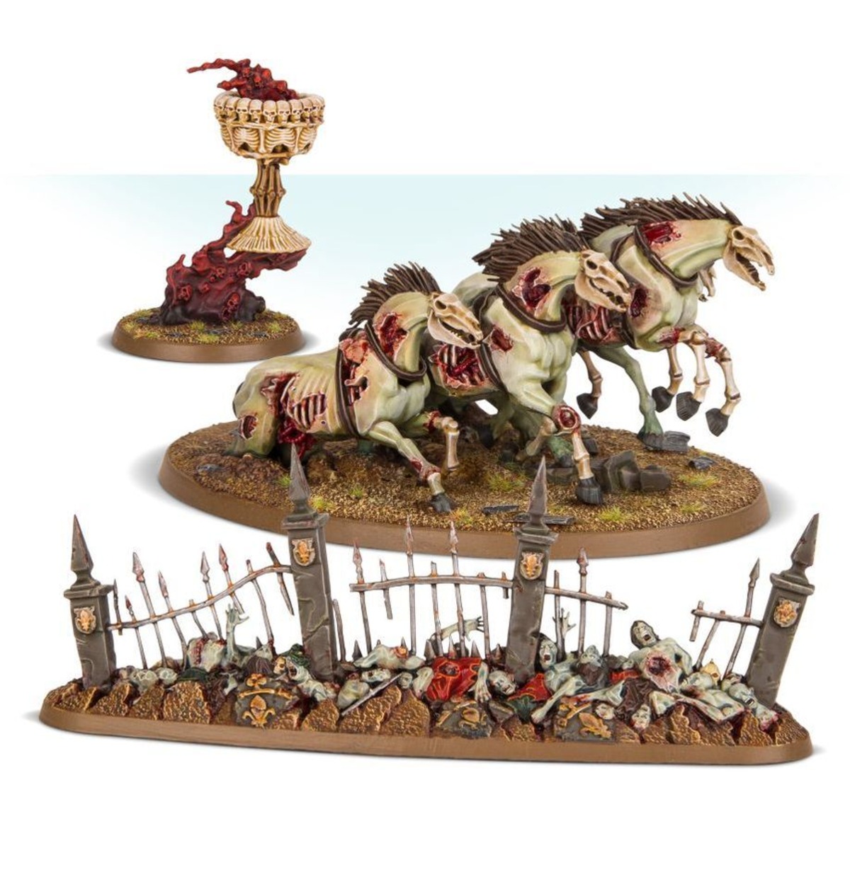 ウォーハンマーAOS：ENDLESS SPELLS: FLESH-EATER COURTS | Craft Labo 