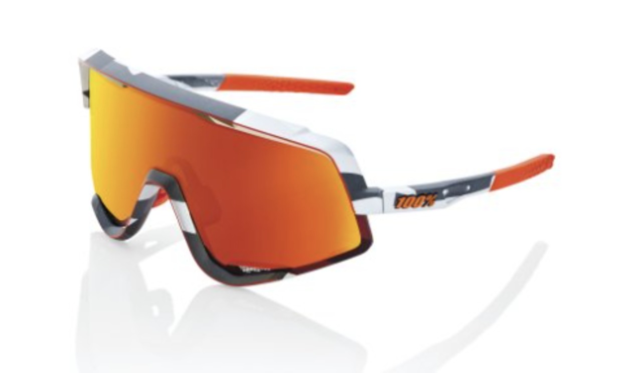 GLENDALE – Soft Tact Grey Camo / HiPER Red Multilayer Lens