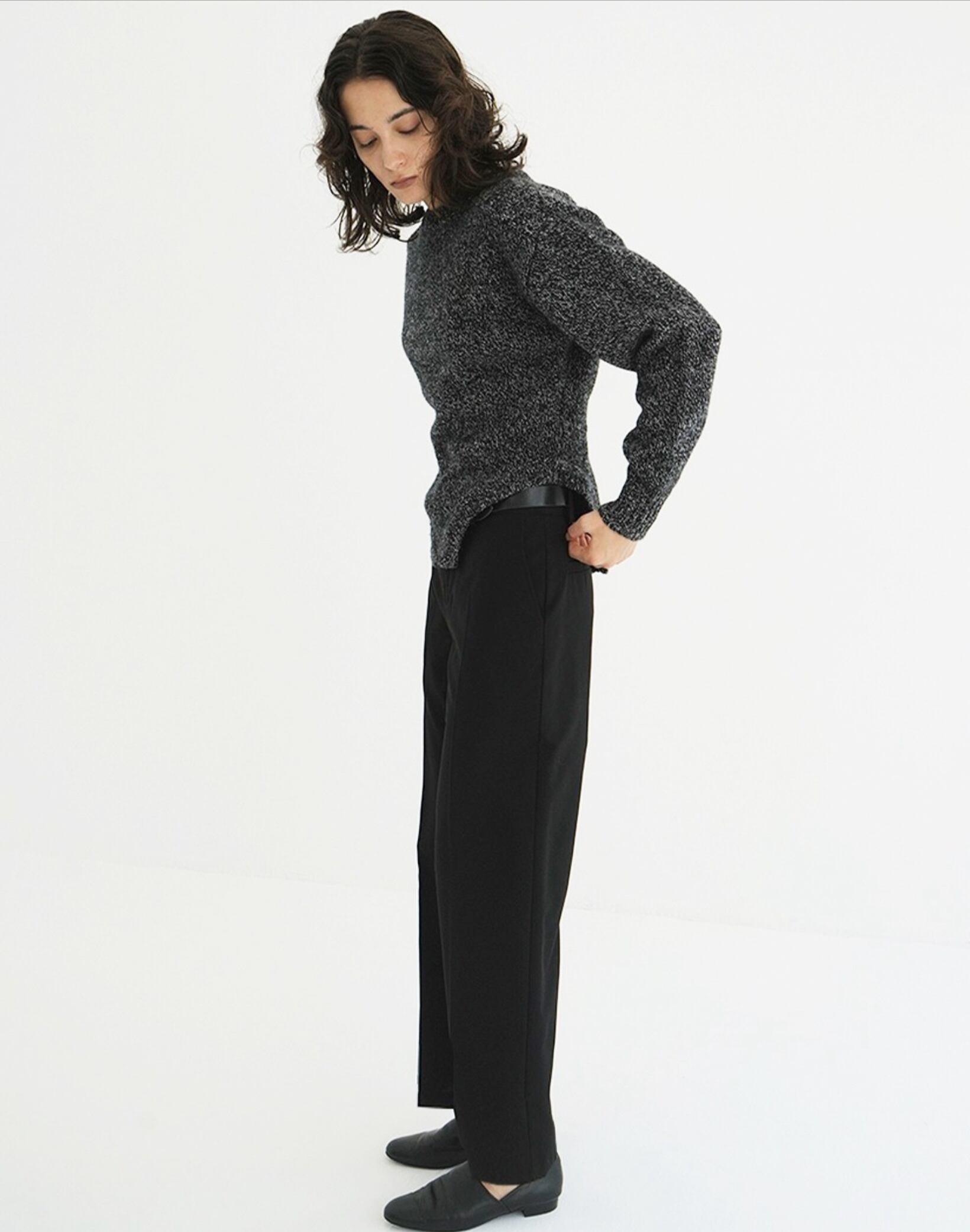 CLANE LOW GAUGE BODYSUIT KNIT TOPS | FLICKA ASHIYA