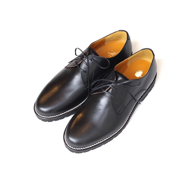 TOMOTAKA  Black French Service Shoes