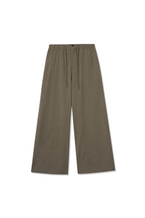 [LE17SEPTEMBRE][メンズ] ELASTICIZED WIDE PANTS [BROWN] 正規品 韓国ブランド 韓国通販 韓国代行 韓国ファッション LE 17 SEPTEMBRE ル 17 セプテンバー le 917韓国 店舗