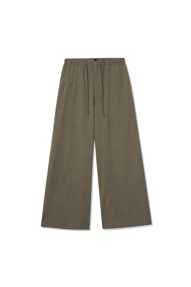 [LE17SEPTEMBRE][メンズ] ELASTICIZED WIDE PANTS [BROWN] 正規品 韓国ブランド 韓国通販 韓国代行 韓国ファッション LE 17 SEPTEMBRE ル 17 セプテンバー le 917韓国 店舗
