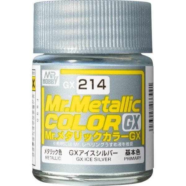 GSIクレオス GX214 [Mr.メタリックカラーGX GXアイスシルバー
