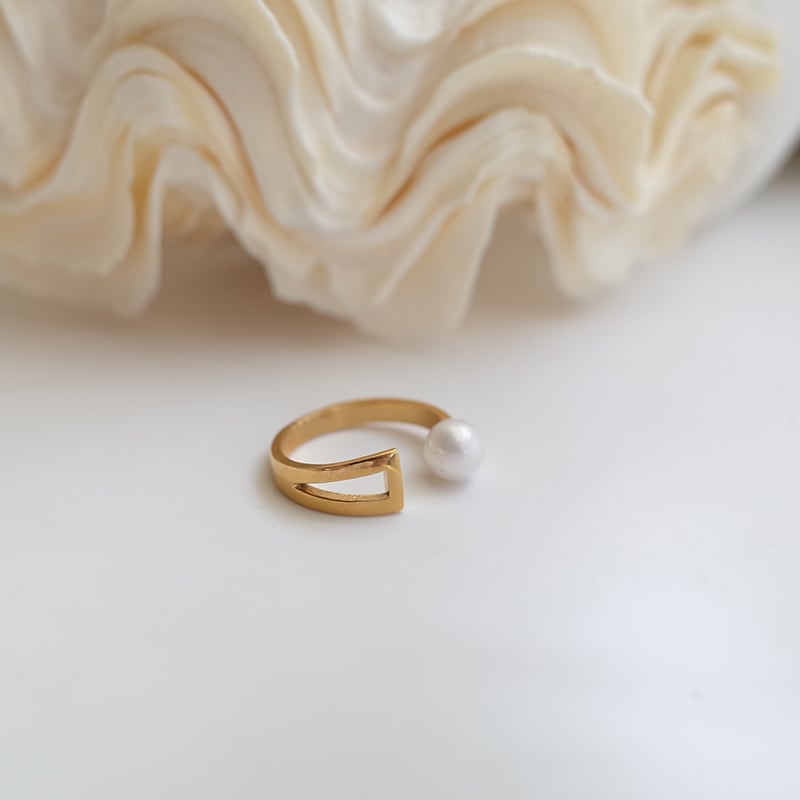 パールオープンリング 10335 | Raycia