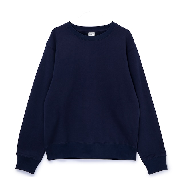 15oz Garment Dye Crew Neck Sweat <Navy>