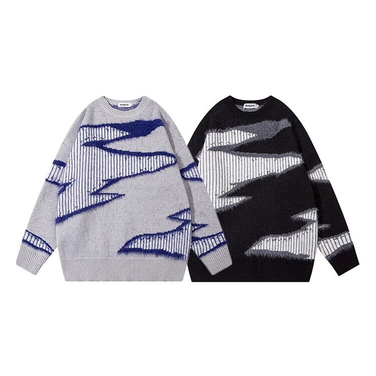 ★DESIGN ROUND NECK SWEATER　　　A0832