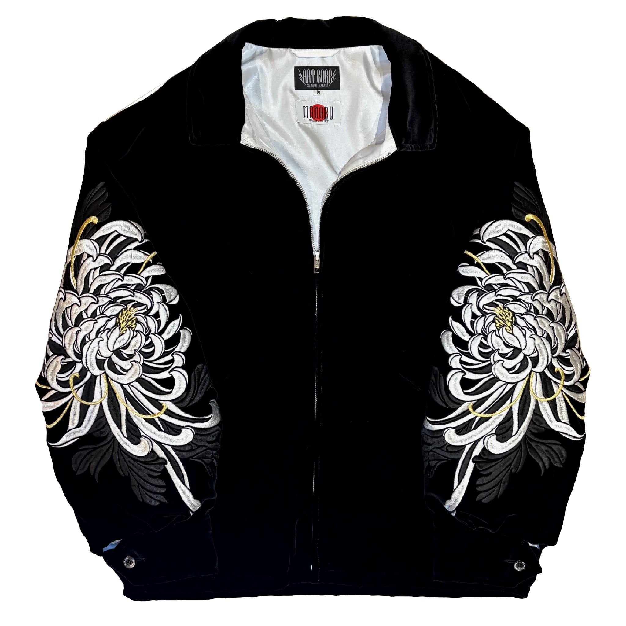 菊 velvet jacket | ART CORE