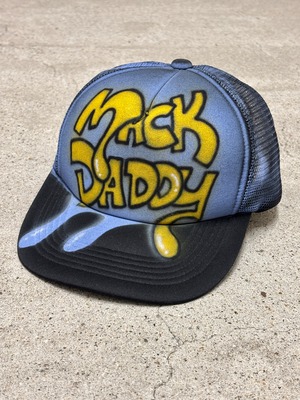00s MACKDADDY/Graphic Logo Design Mesh Cap/Free/グラフィックロゴデザインメッシュキャップ/ブラック/2004年/MDY/マックダディー
