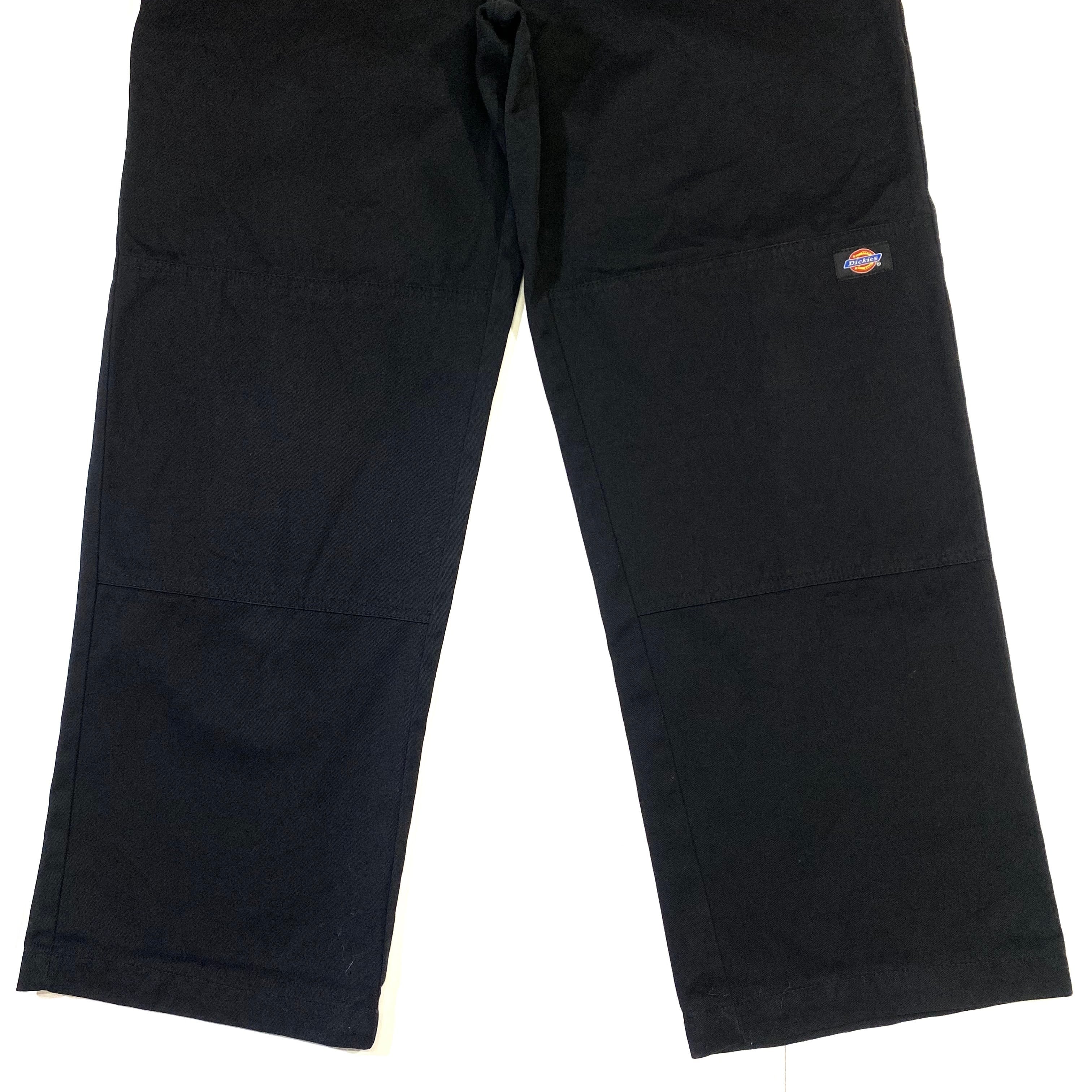 Dickies Loose Fit ディッキーズ ダブルニー ワークパンツ ブラック 黒