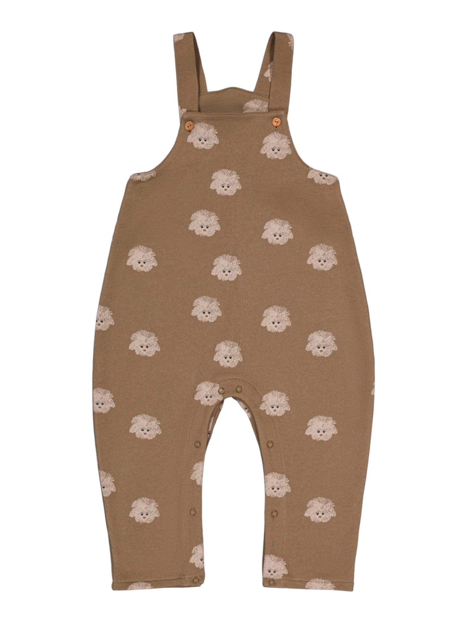【STUDIO BOHEME】Homer Overalls/Mocha dogs