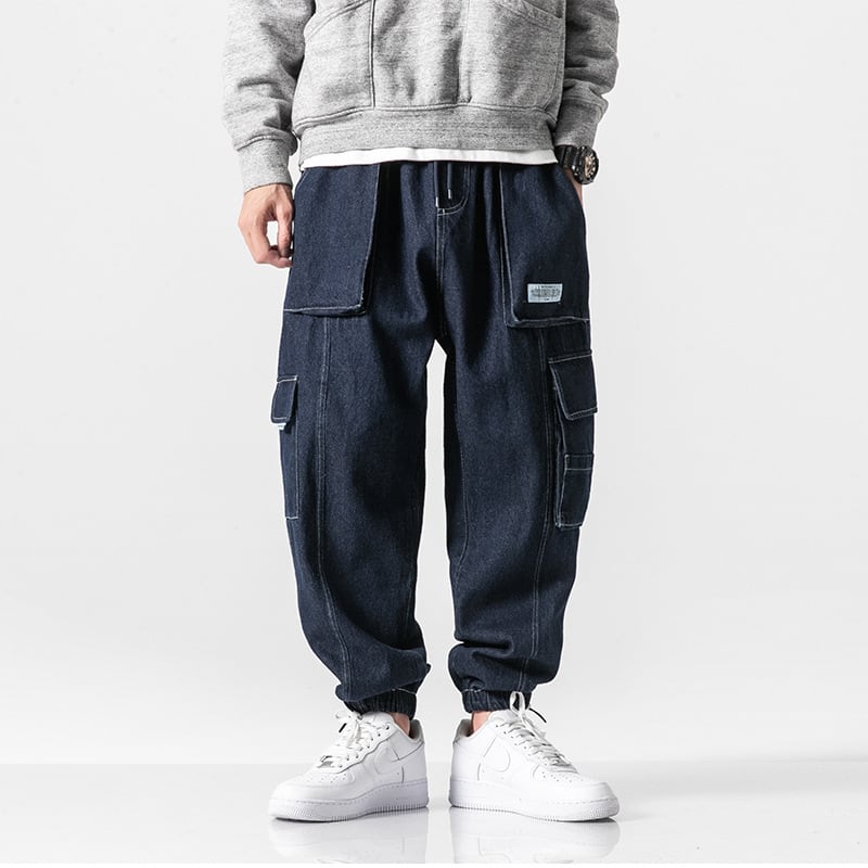 Yidao Vintage 2019 Autumn Washed Loose Jeans ese Retro Pants Men's Trendy All-match Pants-Alibaba レトロ オータム 秋物 ビンテージ hip6-16115796296642