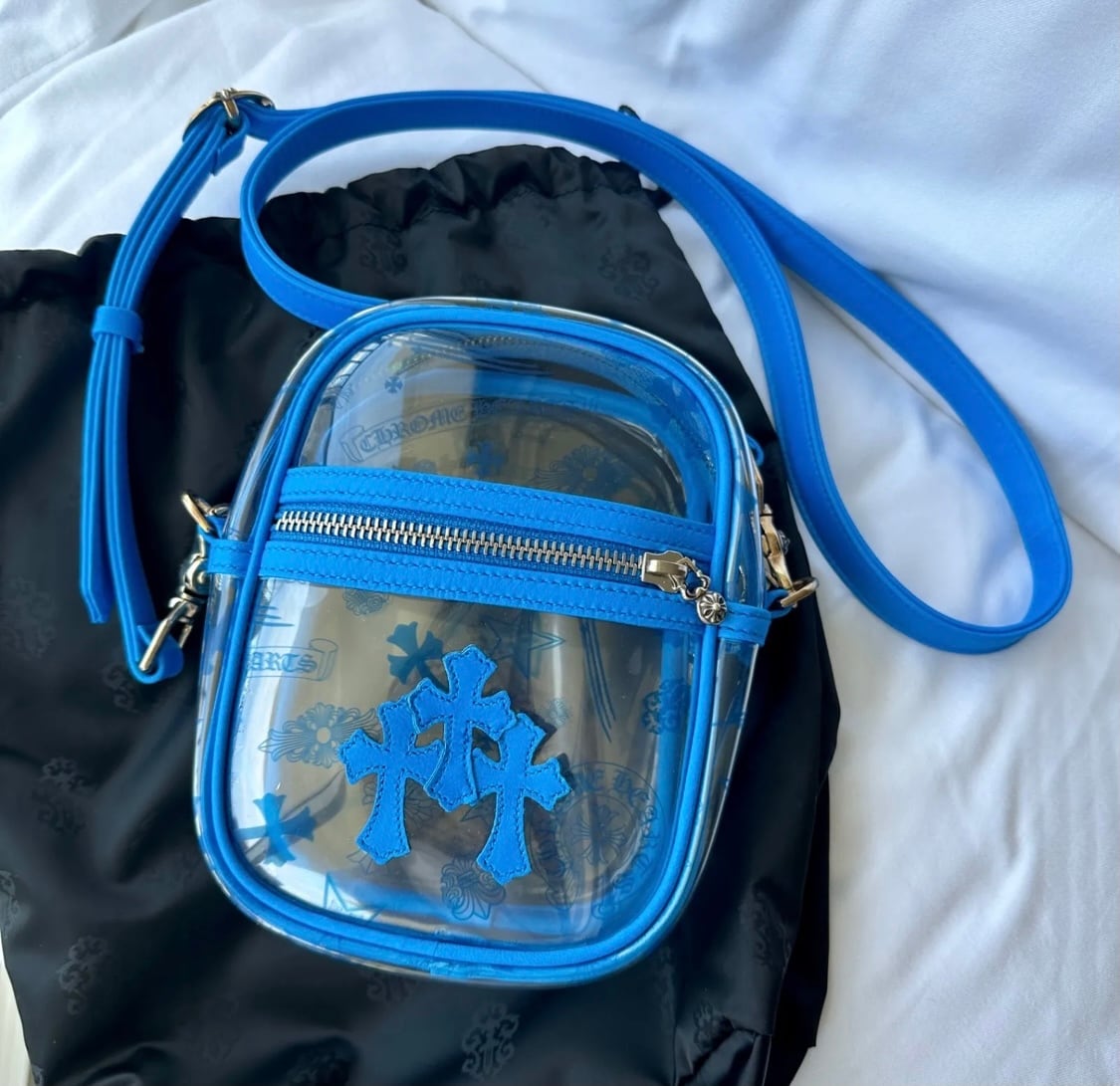 CHROME HEARTS TAKA MINI ショルダーバッグ 青 クロムハーツ